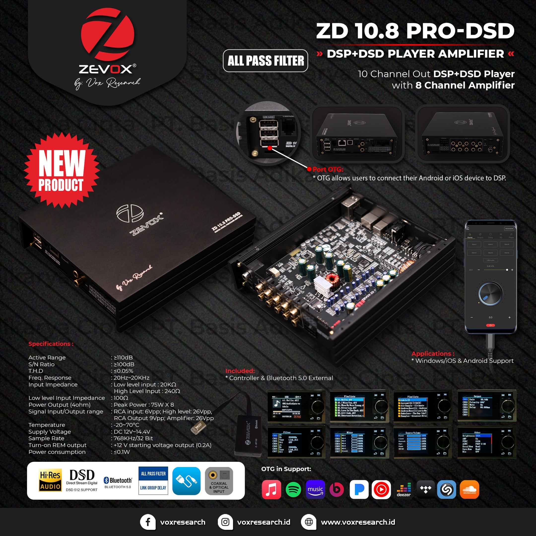 Zevox ZD 10.8 PRO-DSD