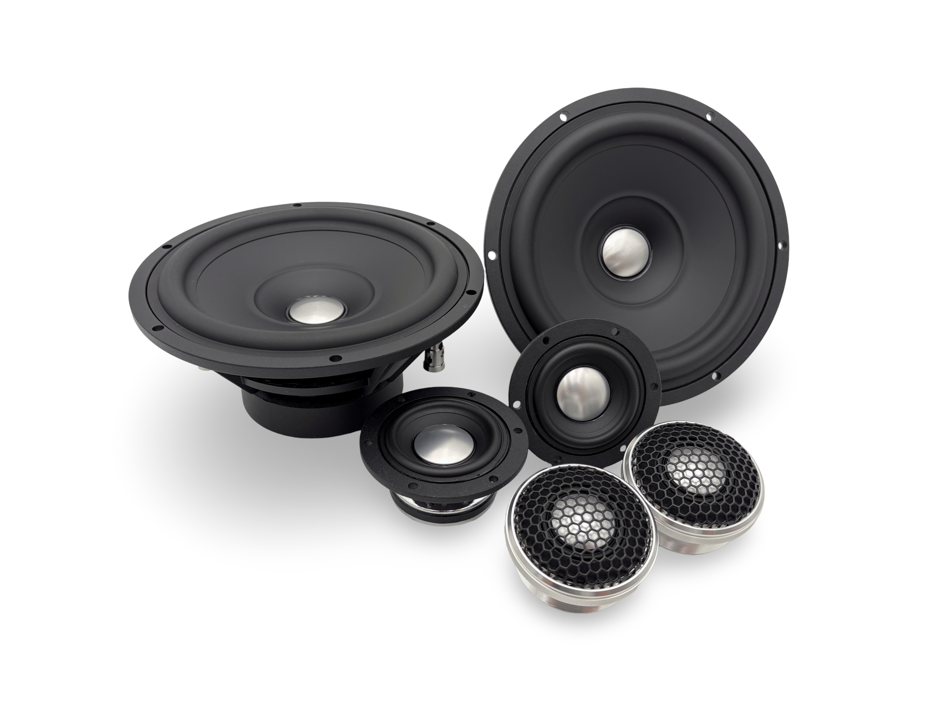 Audible Physics Abbey Road | 3-Way - Three-way 6.5" Car Audio Component Speaker Set.